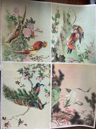 情怀旧藏儿时记忆经典收藏交流拍卖会 - 四季花鸟