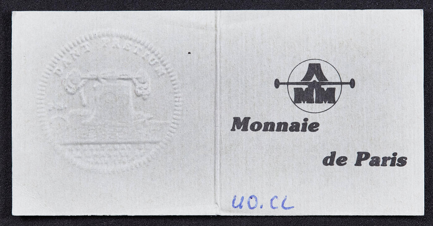 【俄甄集藏】2026年(050)04-01星期三 晚 19:30 全场包邮 法国1988年纪念法兰西立国价值“共和理念”100法郎精制银币，原盒证，重15克，950银，发行量20000枚