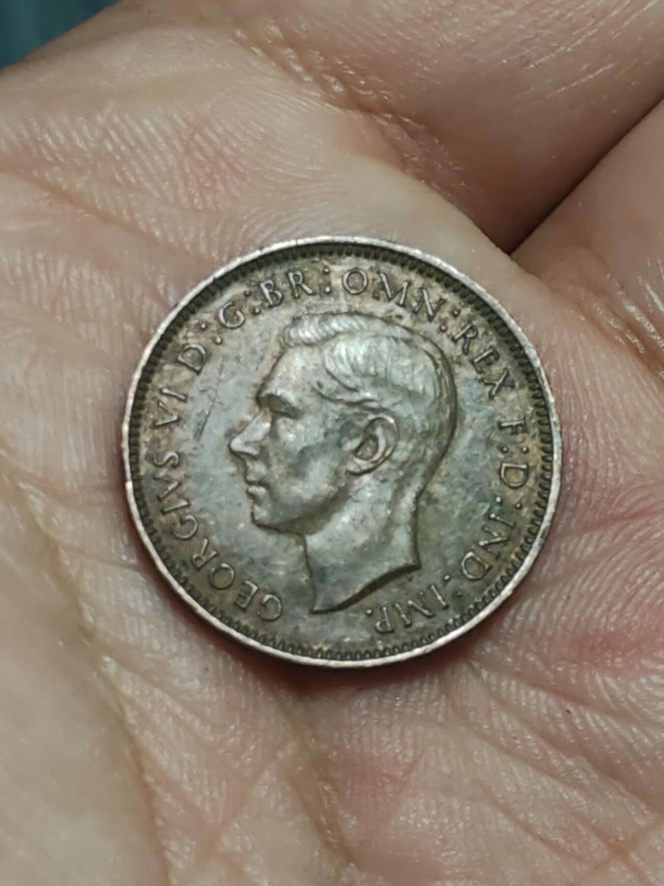 2026年第三十八场(总第二百零七场）外国好品散币场(免佣金) 英国🇬🇧1945年1法新(乔治六世第一版)