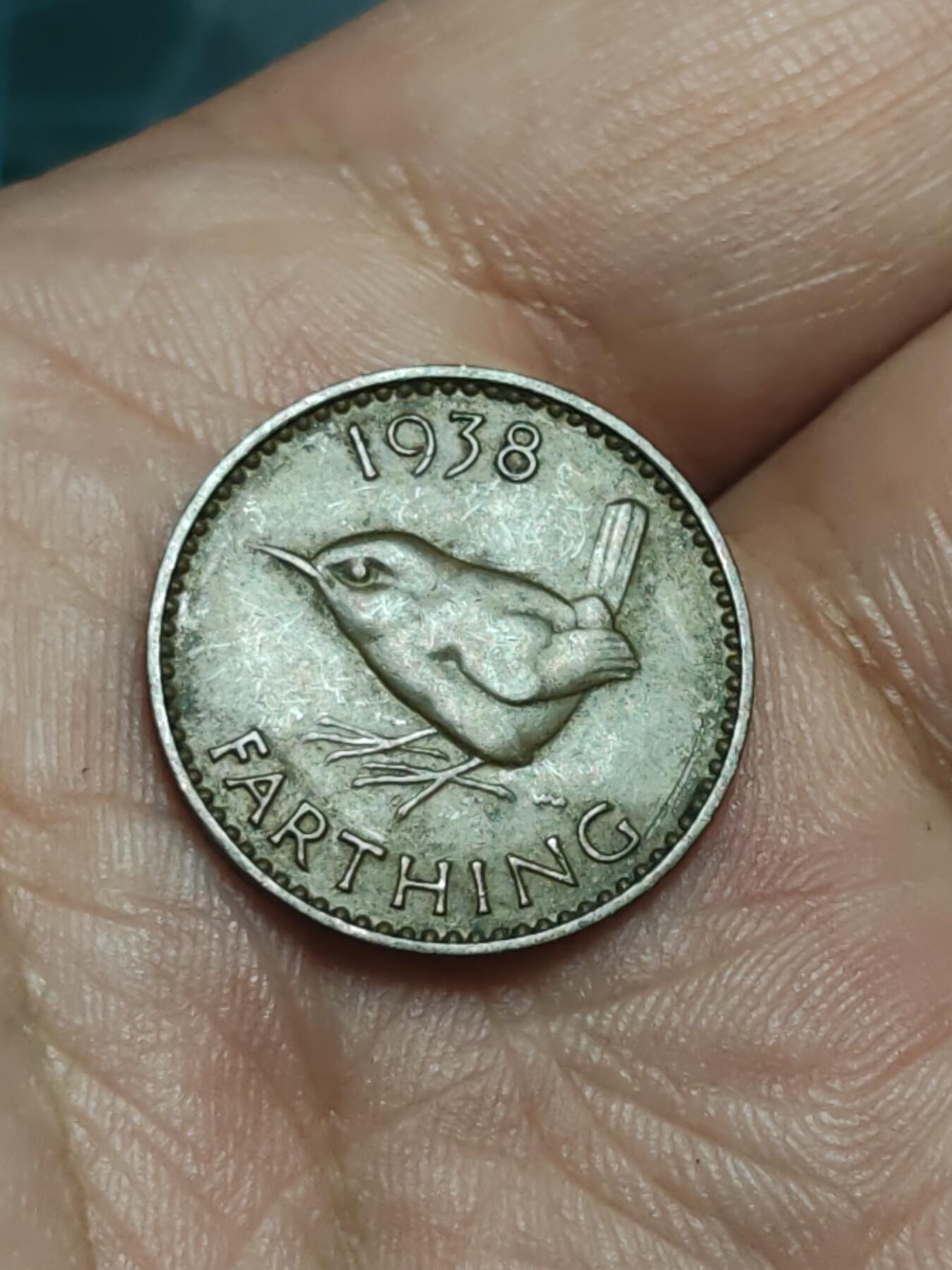 2026年第三十八场(总第二百零七场）外国好品散币场(免佣金) 英国🇬🇧1938年1法新(乔治六世第一版)