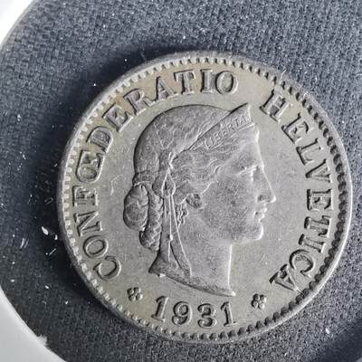 沼泽如烟--第1037场 - 瑞士1931年5生丁