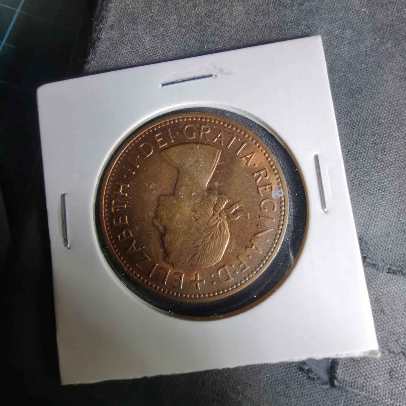 沼泽如烟--第1037场 英国1967年1便士