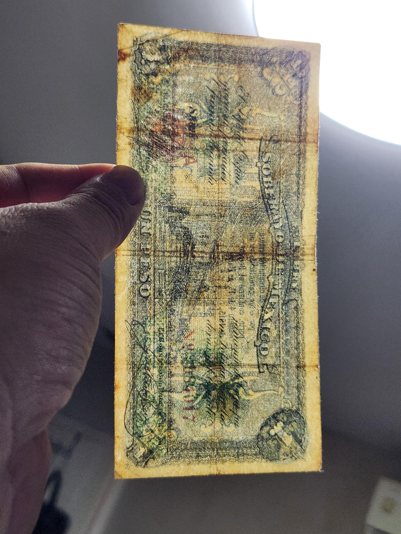 3月28号晚上8点 外国纸币自动截拍第47场 墨西哥第一版极少