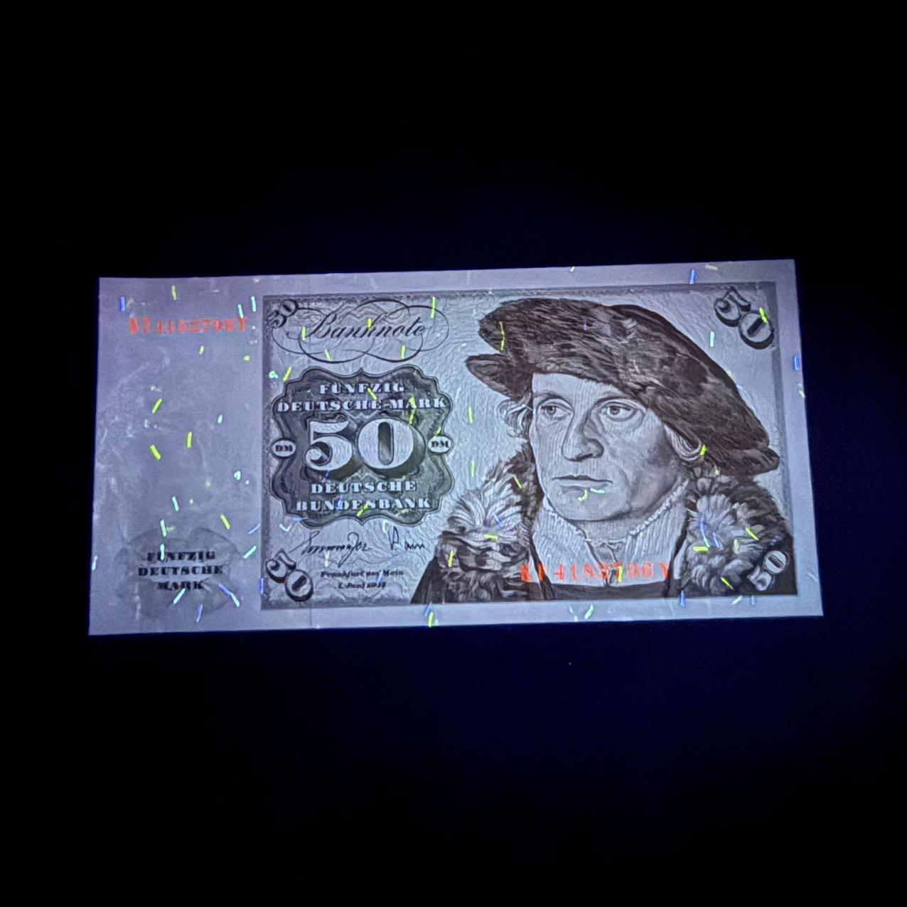 第16期 德国 1977年 50马克 全新unc-