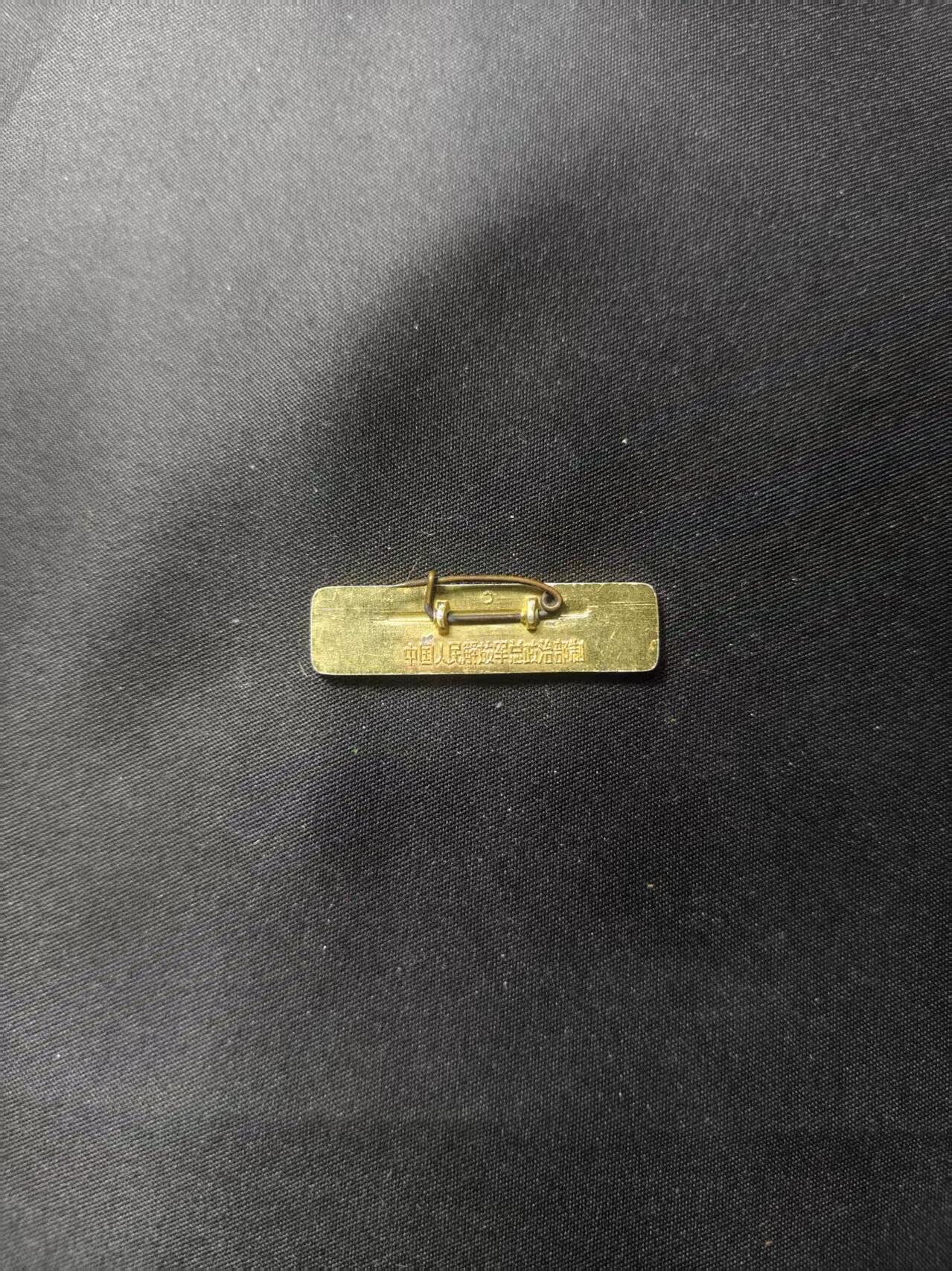 云宸嘉赏-勋臻文献佳藏优品精选场次（低佣 转发佣金红包） 总政制发语录条像章“为人民服务”极品成色 收藏级别-出造型必备 