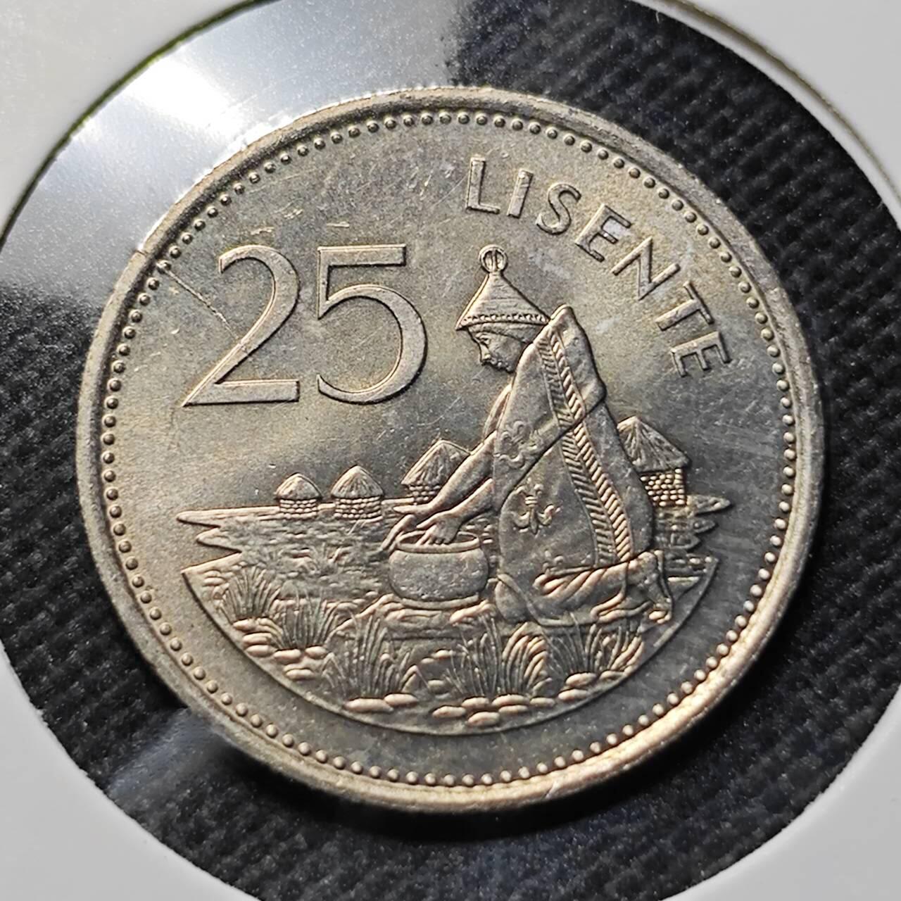 KK钱币收藏小铺  第410期 2月预留时间 周末发货  莱索托好品