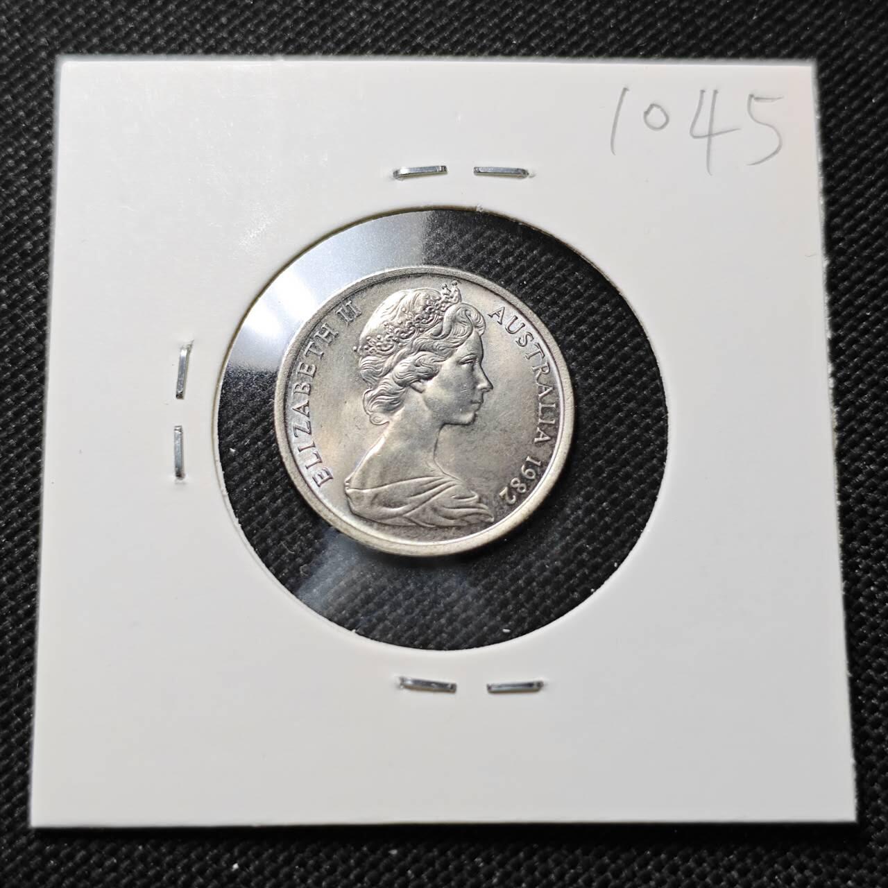 KK钱币收藏小铺  第410期 2月预留时间 周末发货  澳大利亚5分 好品