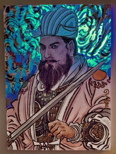 大麦马年第一场 - 李云中手绘 孙权 带特效