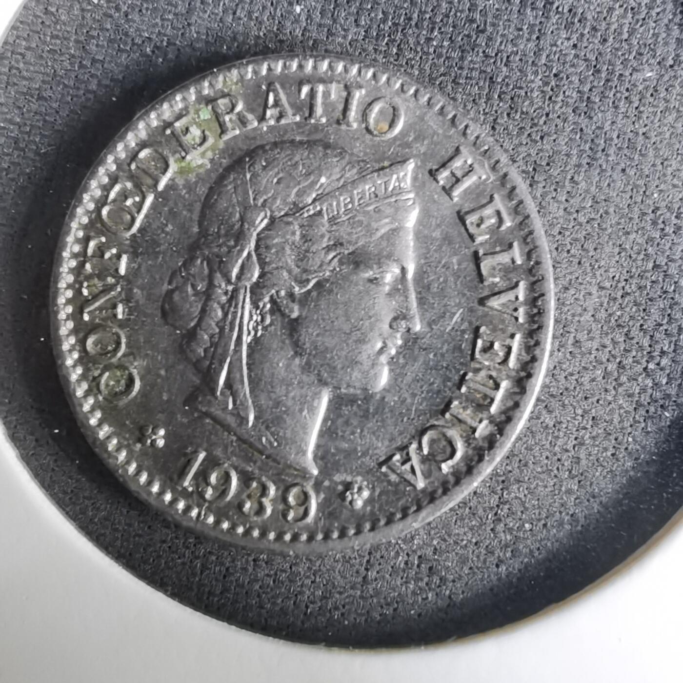 沼泽如烟--第1037场 瑞士1939年5生丁