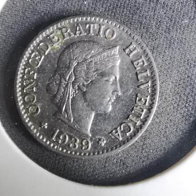 沼泽如烟--第1037场 - 瑞士1939年5生丁