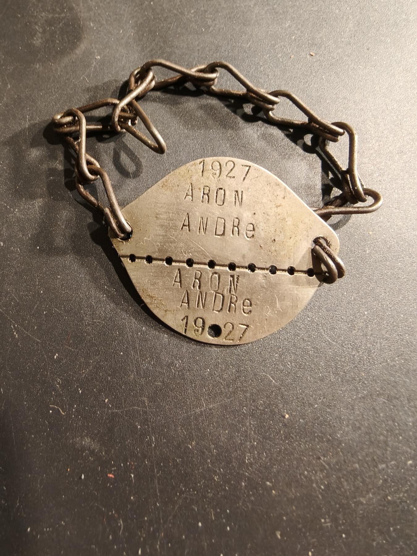 老王徽章第190期 法国狗牌   1927年入伍