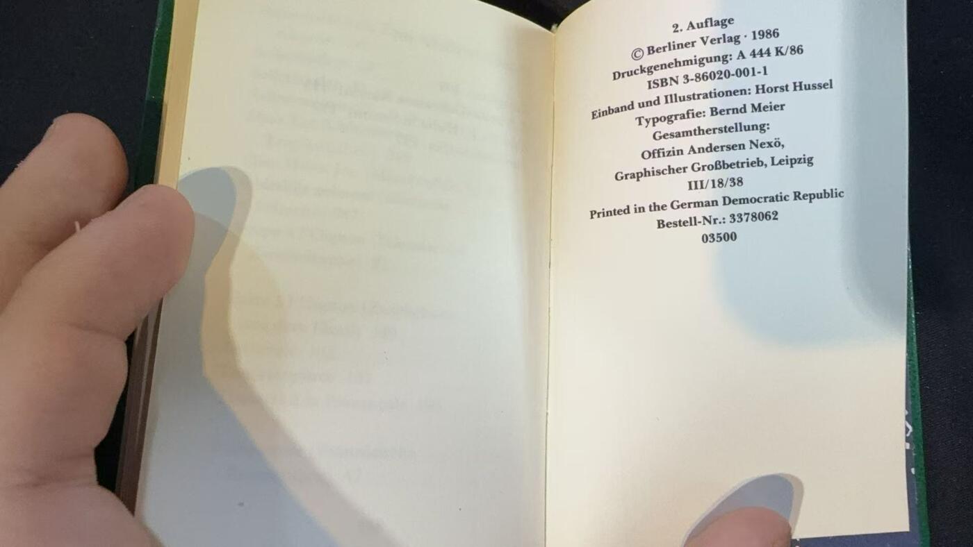 云宸嘉赏-勋臻文献佳藏优品精选场次（低佣 转发佣金红包） 民主德国《Liebe, Phantasie und Kochkunst》（爱、幻想与烹饪艺术），作者Ursula Winnington 