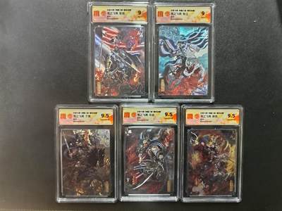 天玑星卡拍第182期《3.30周一截拍》持续收拍收评中 满赠卡需备注 - 百里卡牌 神魔三国 魏武扬鞭 五子良将 折光 CCG9两张+CCG9.5三张