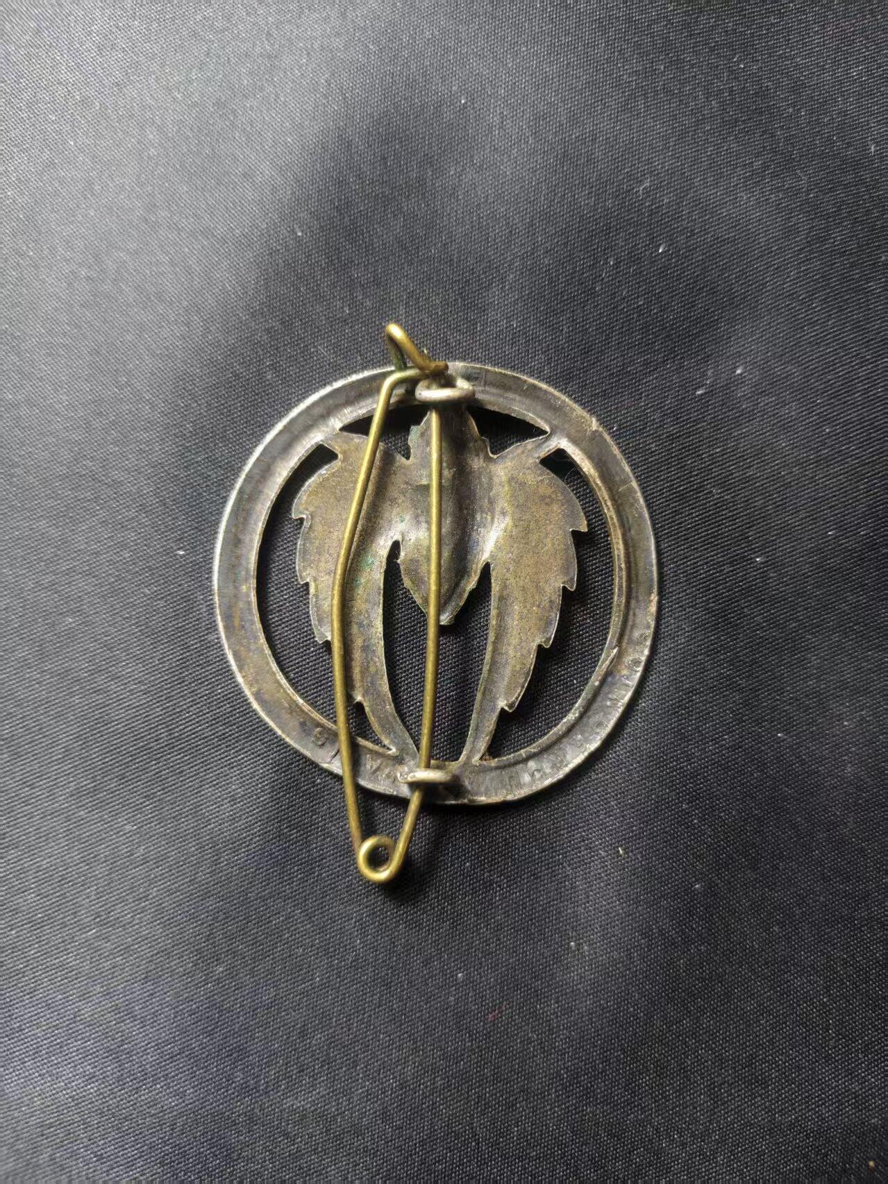 云宸嘉赏-勋臻文献佳藏优品精选场次（低佣 转发佣金红包） 法兰西第三共和国空降兵贝雷帽帽徽 