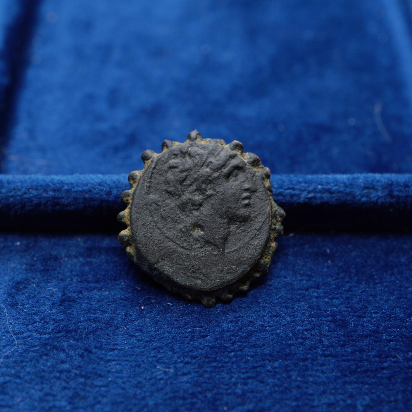 琋语集藏2026年04月欧洲古典打制币拍卖 古希腊塞琉古王国-亚历山大一世边齿铜币