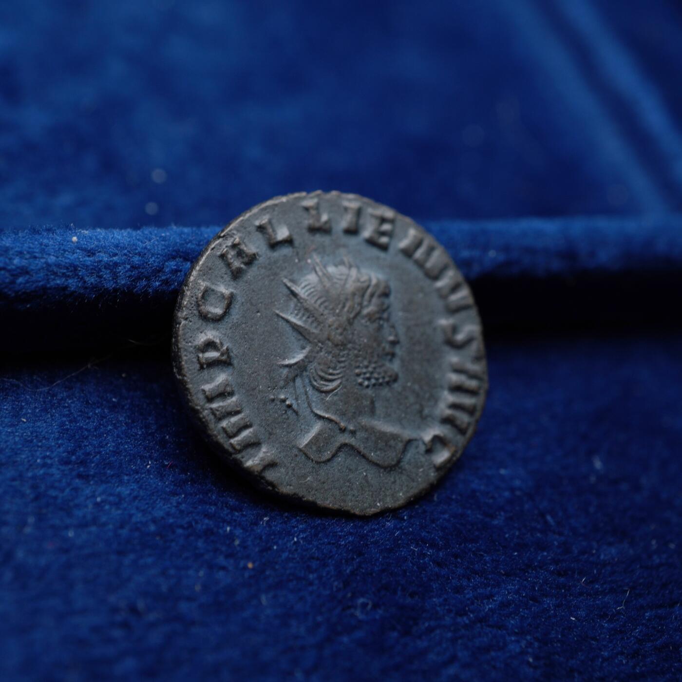 琋语集藏2026年04月欧洲古典打制币拍卖 古罗马帝国加里恩努斯-狮鹫铜币