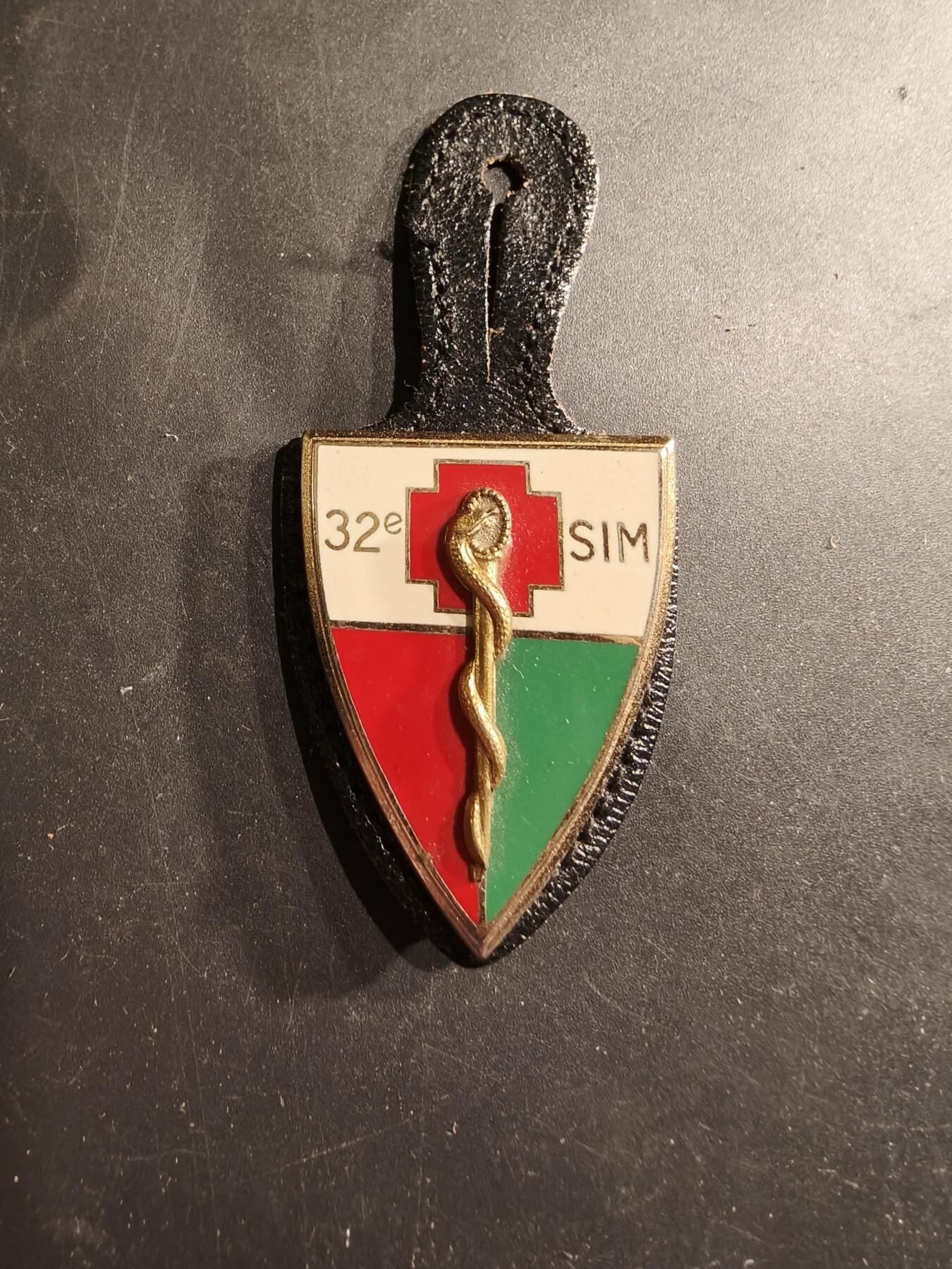 老王徽章第190期 法国陆军第32医疗输送队证章