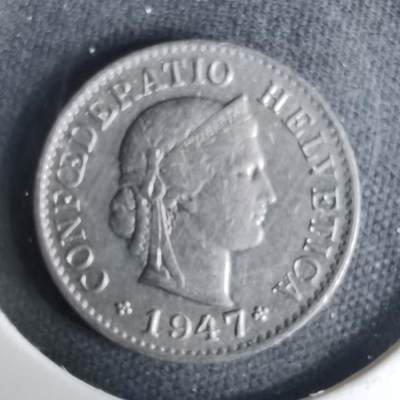 沼泽如烟--第1037场 - 瑞士1947年5生丁