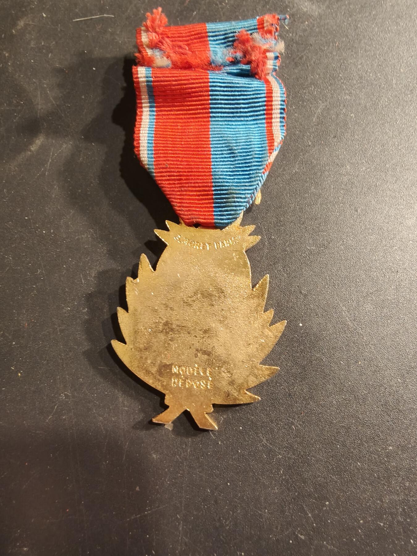 老王徽章第190期 法国金级音乐协会奖章    金棕榈勋饰    老音乐家勋条  带珐琅