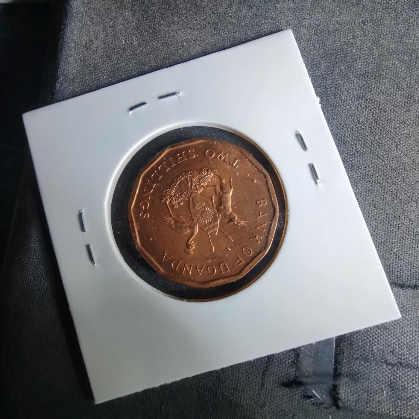 沼泽如烟--第1037场 乌干达1987年2先令