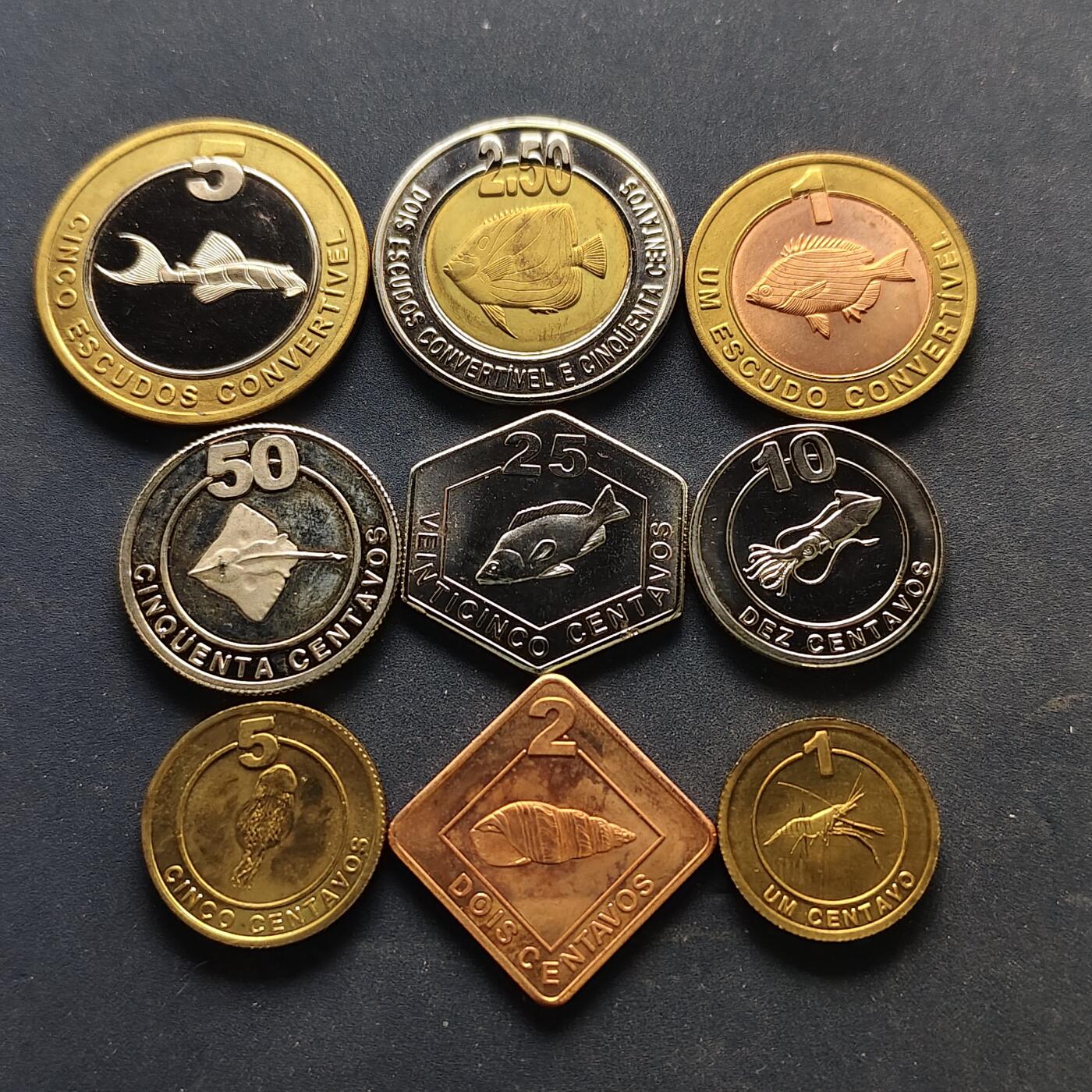 【全场包邮】纯粹捡漏拍518场 【商业币】卡奔达2001-2006年9枚套币