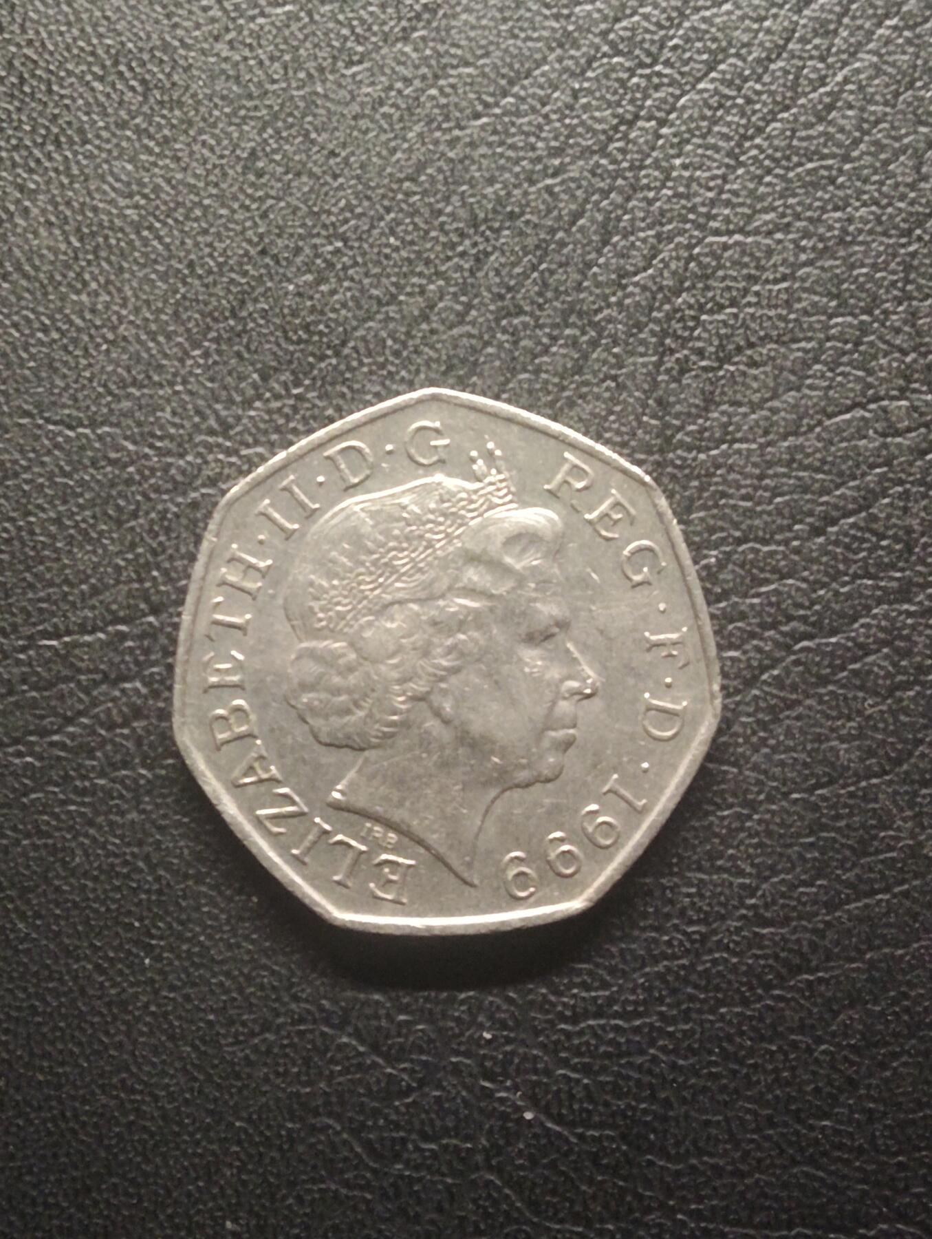 荟藏特别场次第十三期——“社长的硬币堆 精品场次” 英国1999年50便士·