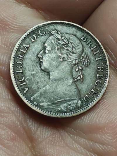 2026年第三十八场(总第二百零七场）外国好品散币场(免佣金) - 英国🇬🇧1884年1法新(维多利亚女王中年桂冠第三版)