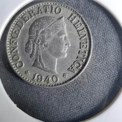 沼泽如烟--第1037场 - 瑞士1940年10生丁