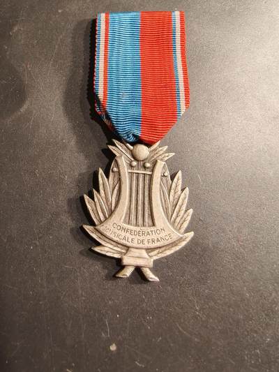 老王徽章第190期 - 法国银级音乐协会奖章