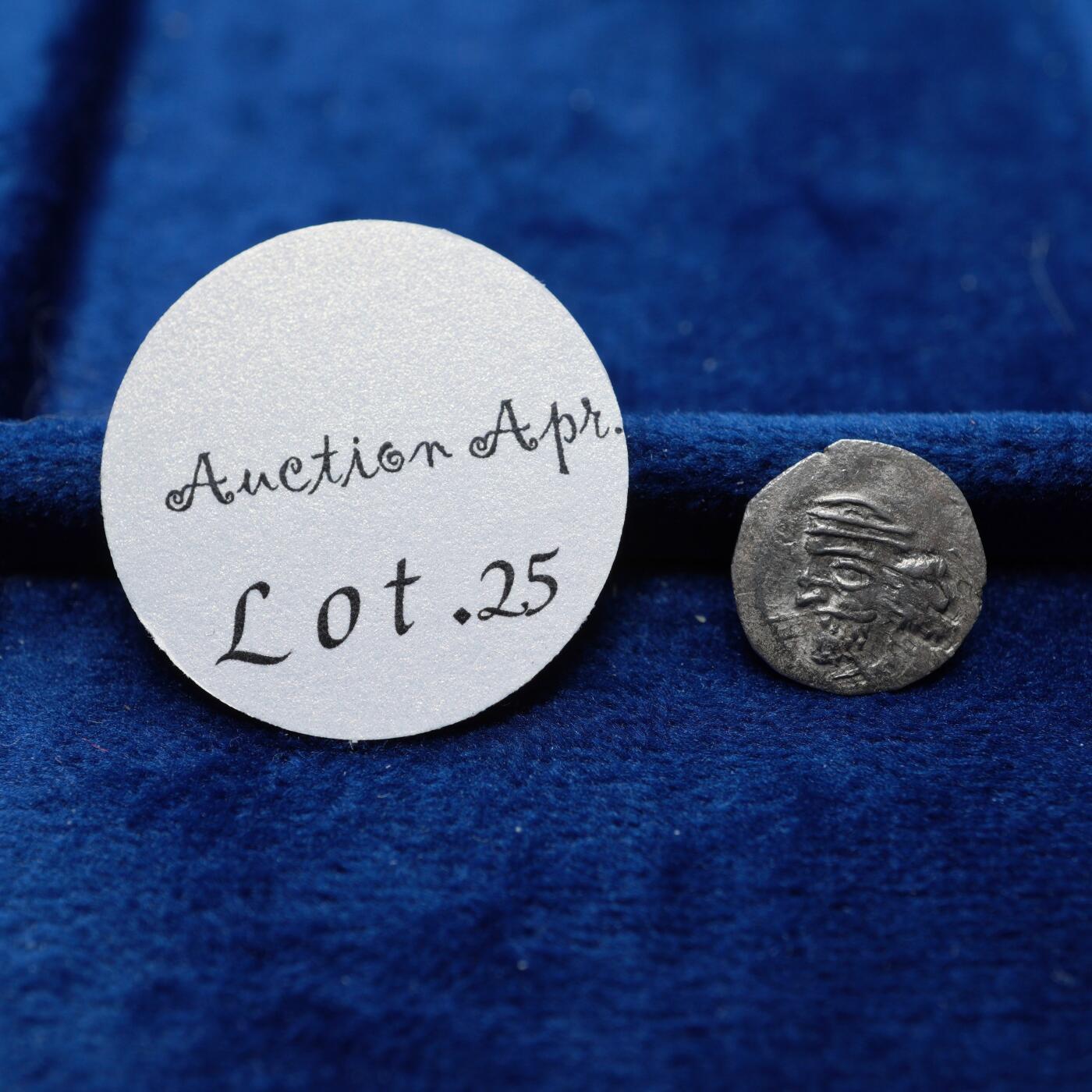 琋语集藏2026年04月欧洲古典打制币拍卖 古波斯波西斯奥波银币