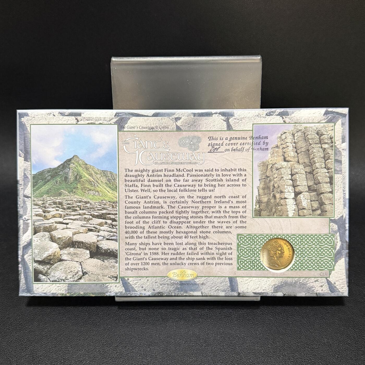 ＜星葵🌻钱币社＞第72期·东奔西走的硬币·3月31日发货 〈邮币封·签名版〉英国1991年1镑硬币