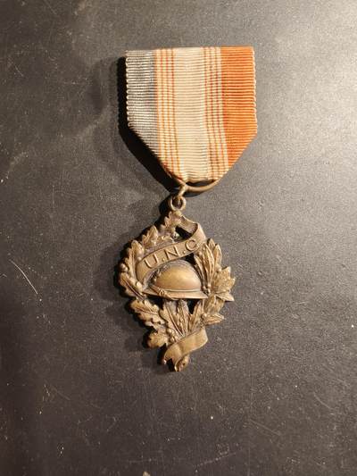 老王徽章第190期 - 法国一战UNC老兵协会奖章