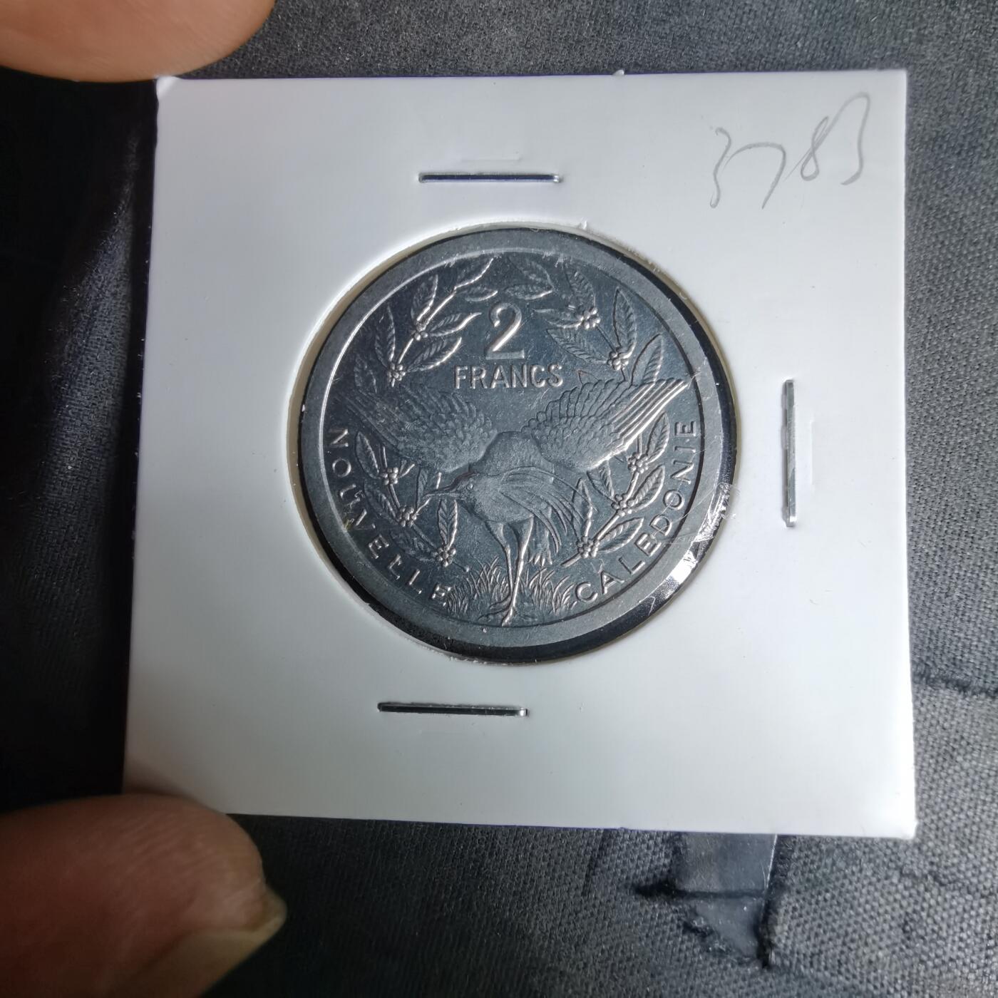 沼泽如烟--第1037场 法属新喀里多尼亚1987年2法郎