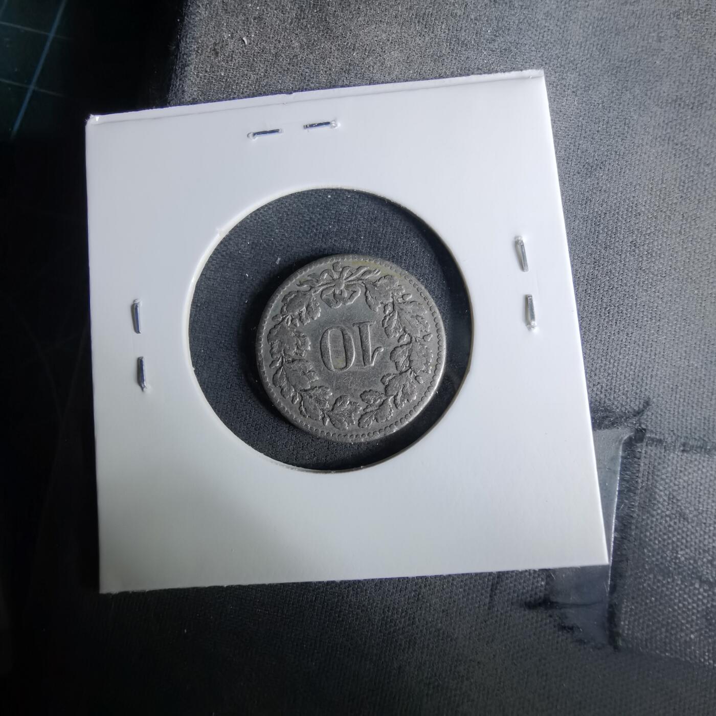 沼泽如烟--第1037场 瑞士1921年10生丁