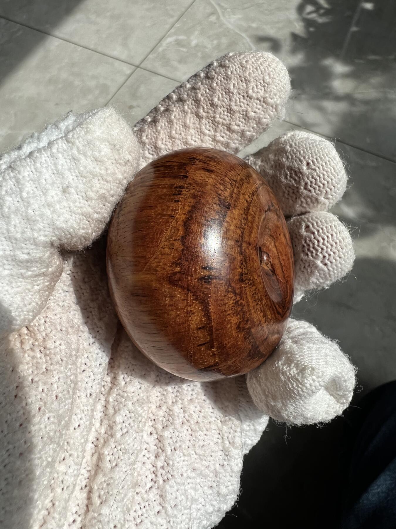 零元拍：海南黄花梨超大面包圈：53/33MM