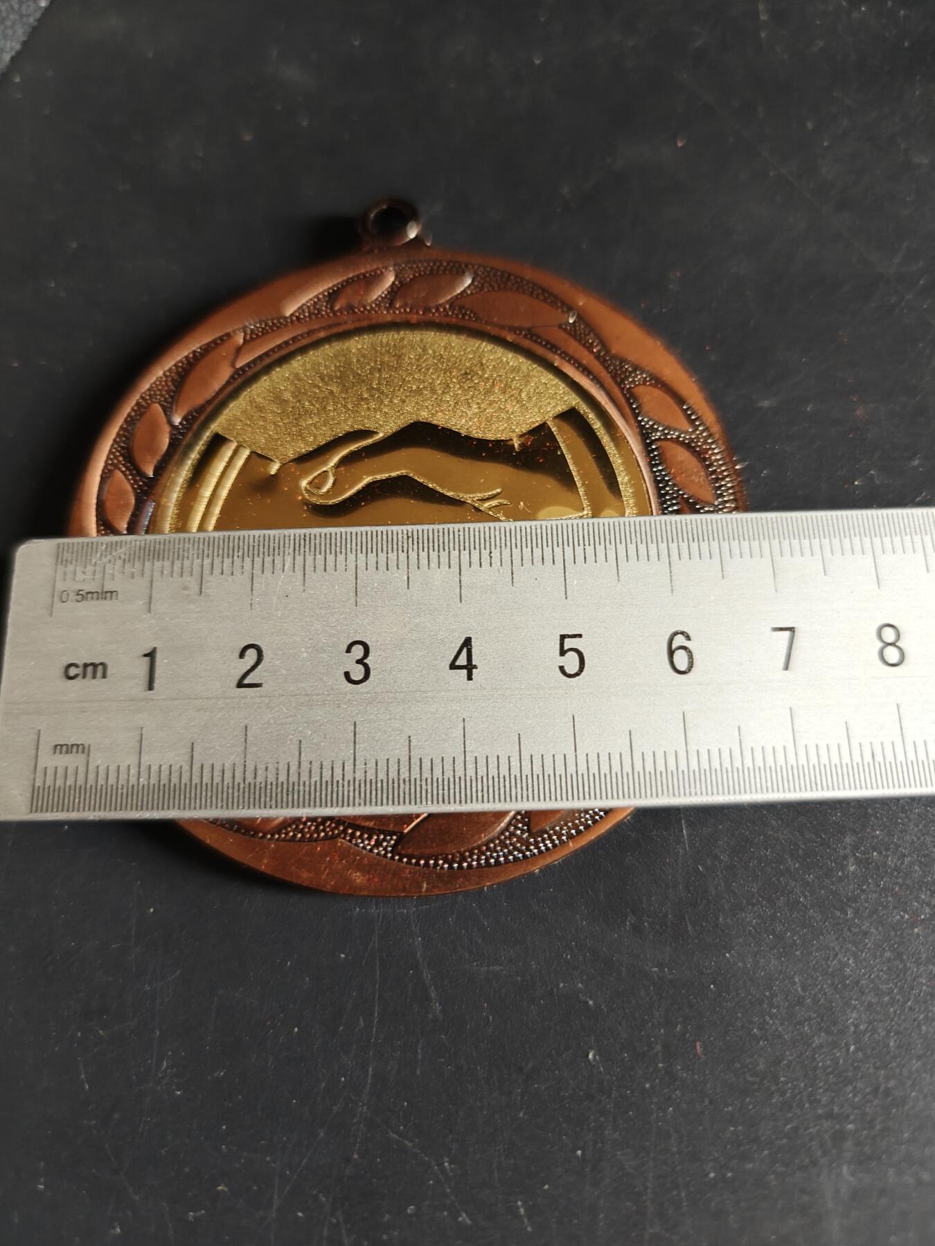 老王徽章第190期 法国奖牌     原盒      直径68mm     重量97.3g