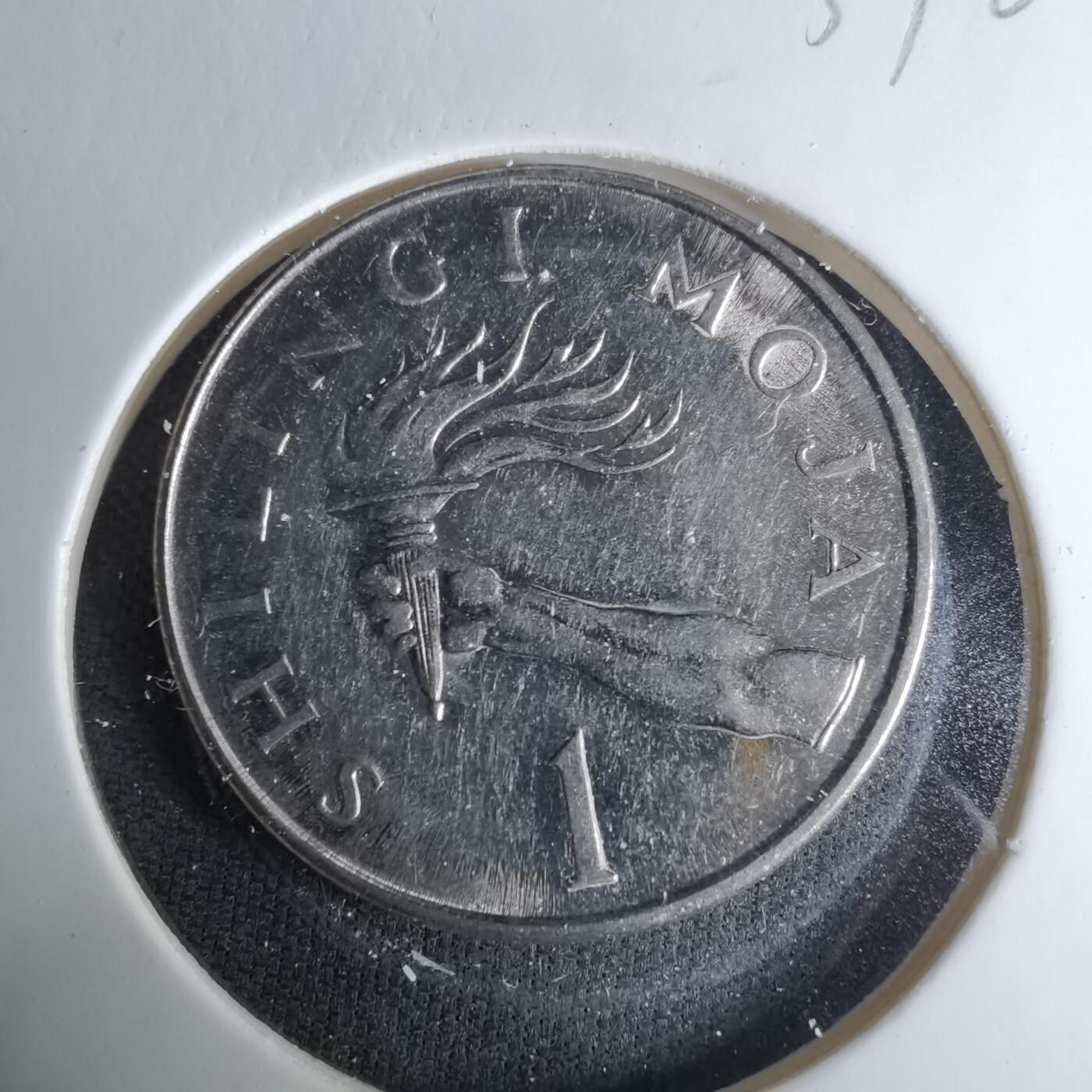 沼泽如烟--第1037场 坦桑尼亚1987年1先令