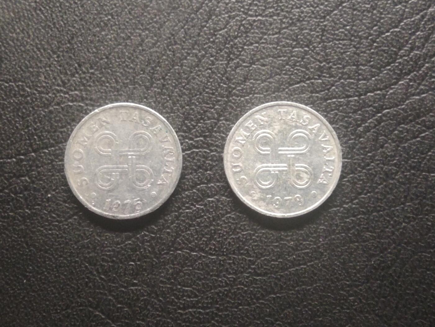 荟藏特别场次第十三期——“社长的硬币堆 精品场次” 芬兰1芬尼批量两个