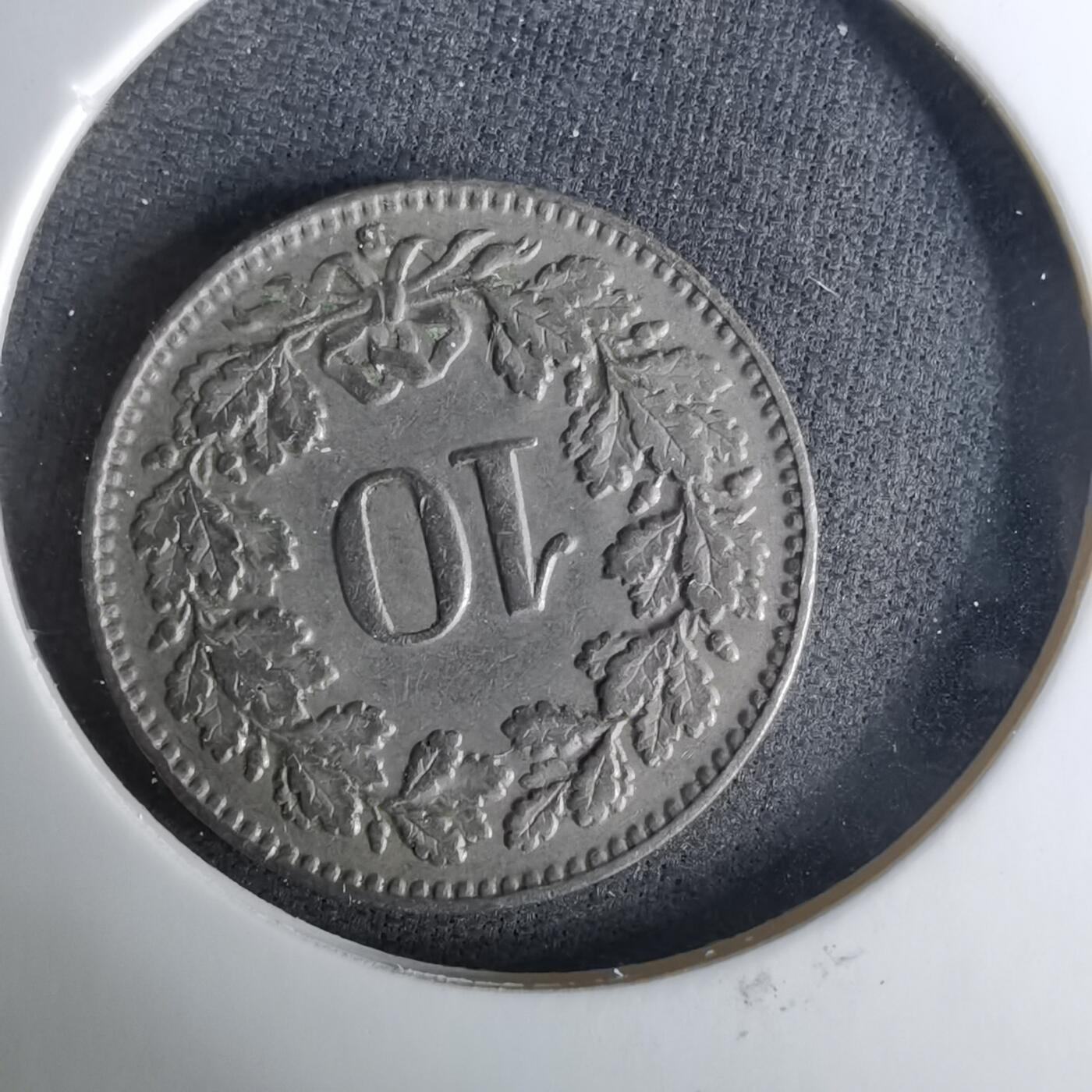 沼泽如烟--第1037场 瑞士1940年10生丁