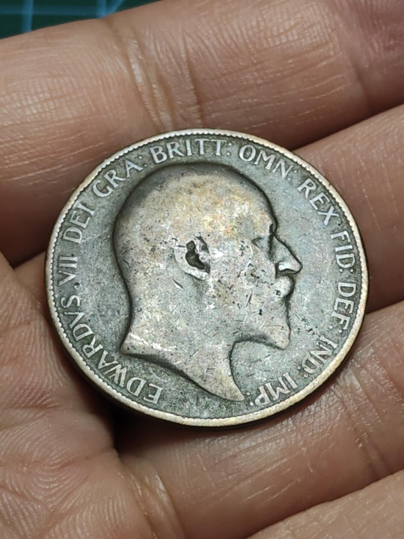 2026年第三十八场(总第二百零七场）外国好品散币场(免佣金) 英国🇬🇧1906年1便士(爱德华七世时期)