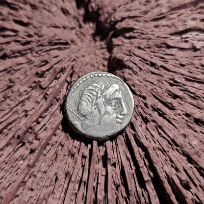 大象古币古希腊古罗马钱币专场首次拍卖1 - 古罗马共和时期神王宙斯朱庇特凯旋战车1第纳尔银币