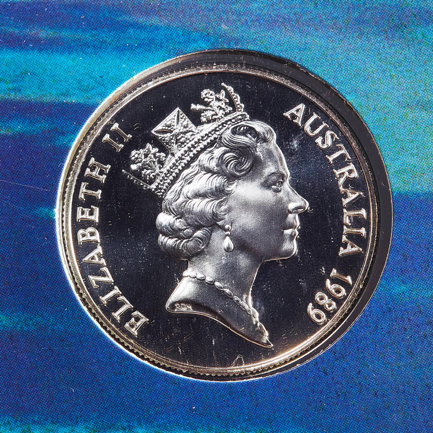 【俄甄集藏】2026年(050)04-01星期三 晚 19:30 全场包邮 澳大利亚1989年行政区系列-昆士兰州10元册装银币，带证，重20克，925银，发行量48929枚