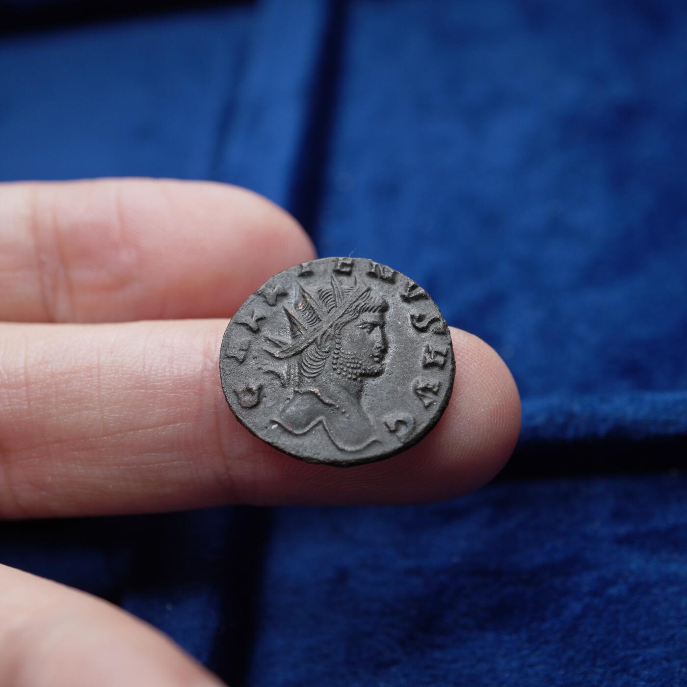 琋语集藏2026年04月欧洲古典打制币拍卖 古罗马帝国加里恩努斯-豹子铜币