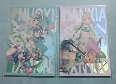 小林卡牌 不寄存 - 明信片透卡套装×2