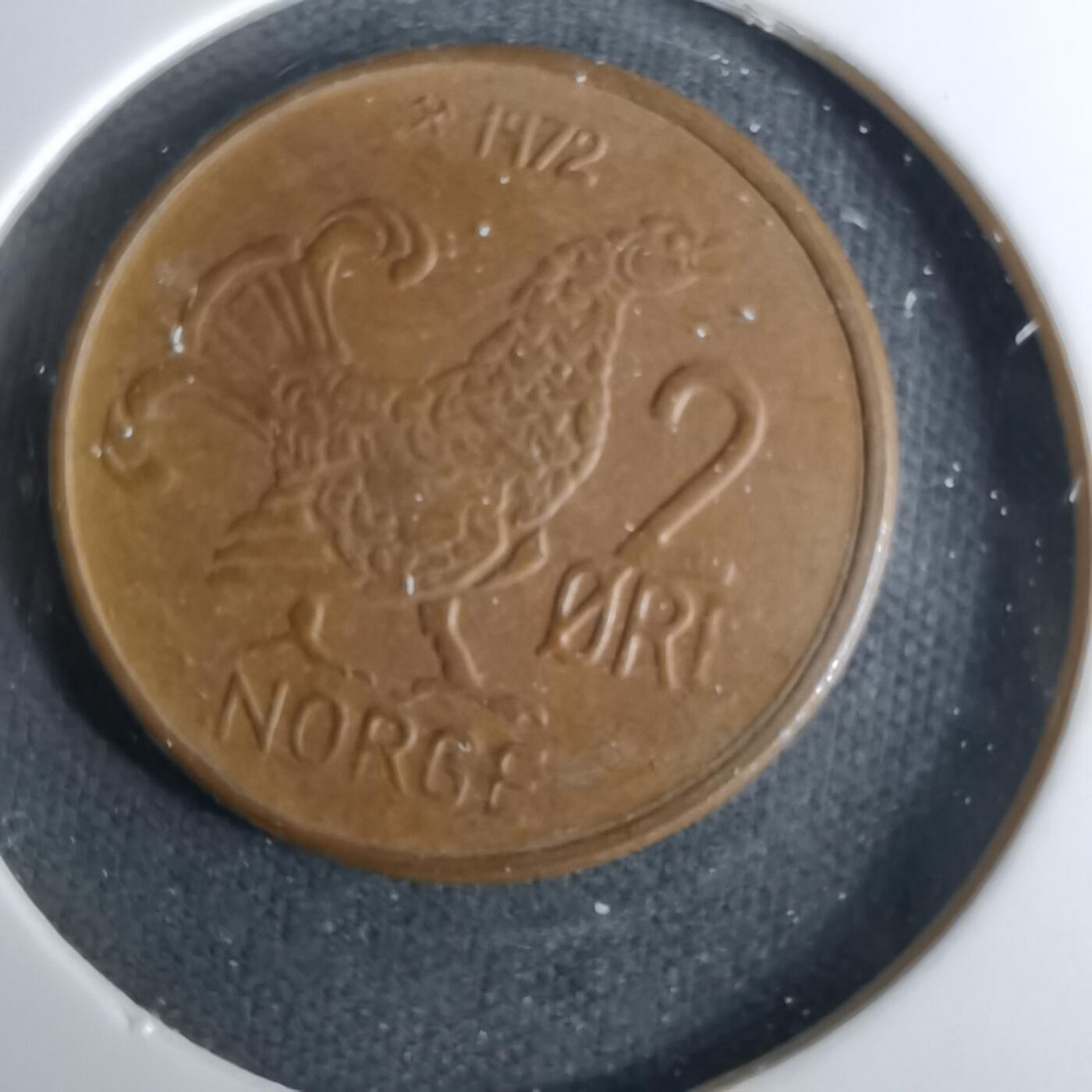 沼泽如烟--第1037场 挪威1972年2欧尔