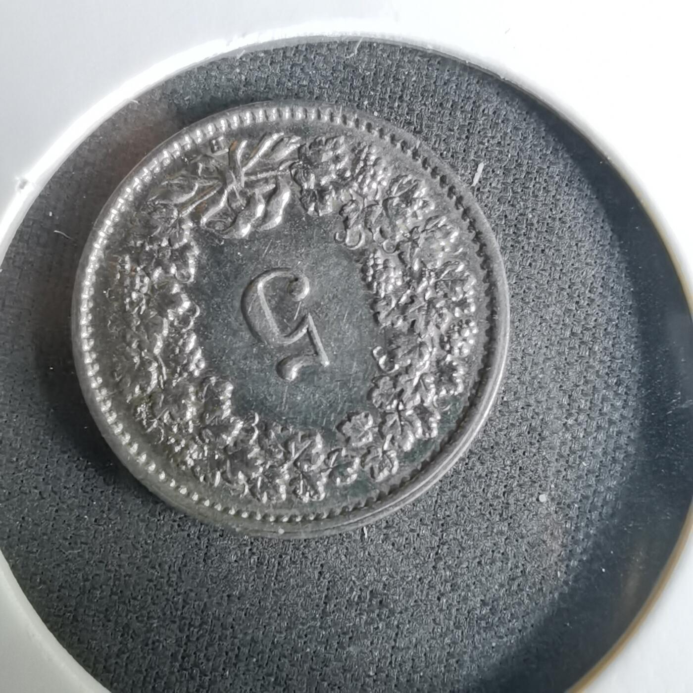 沼泽如烟--第1037场 瑞士1933年5生丁