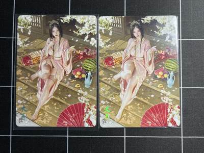 欢迎送拍、零成本上架，释放现金流，合理分配上拍卡品 - 【93/100、94/100普卡】st刷子 大乔一对 焱卡文化&燎原三国