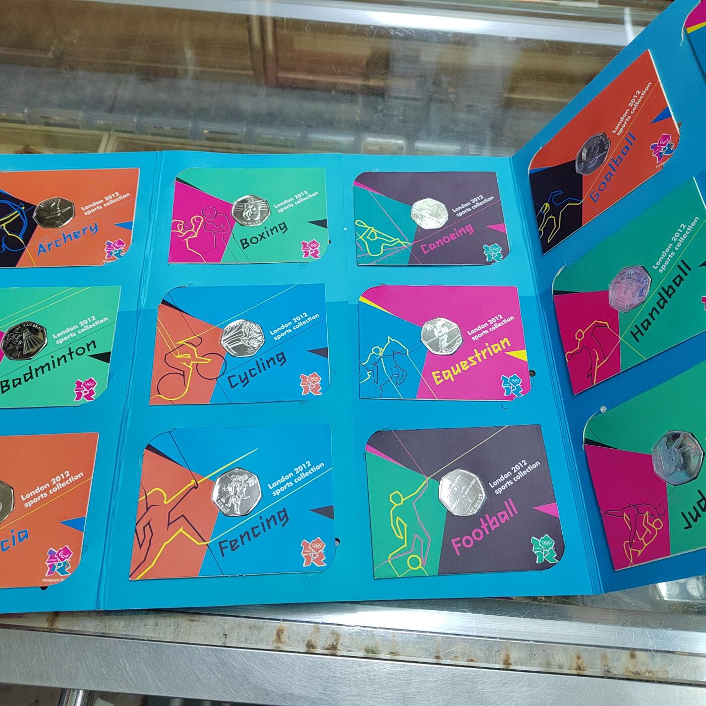 PCAI钱币  28-790 钱币证章邮票小专场 伦敦奥运会纪念币一套 单发