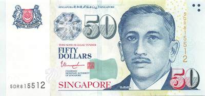 小福收藏拍卖第203期 裸钞场 本期有多张豹子号靓号 仅发行1000枚亚克力砖封蒙古20000图格里克帝国800周年纪念钞 瑞士200法郎 百慕大样钞洋葱冠全套 巴林首版大全套 卡塔尔四张套 越南 保加利亚 马其顿等多国精美纸币 - 新加坡 2005-2024年 50元 无47 unc