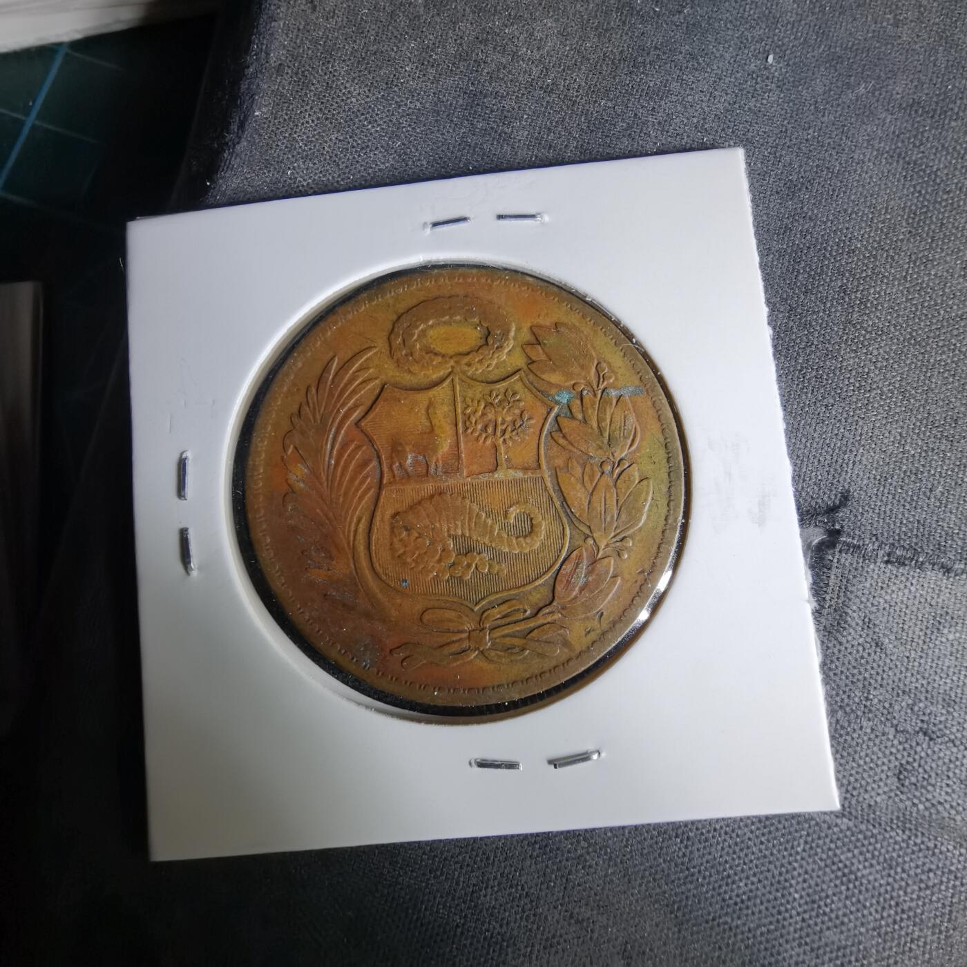 沼泽如烟--第1037场 秘鲁1962年1索尔